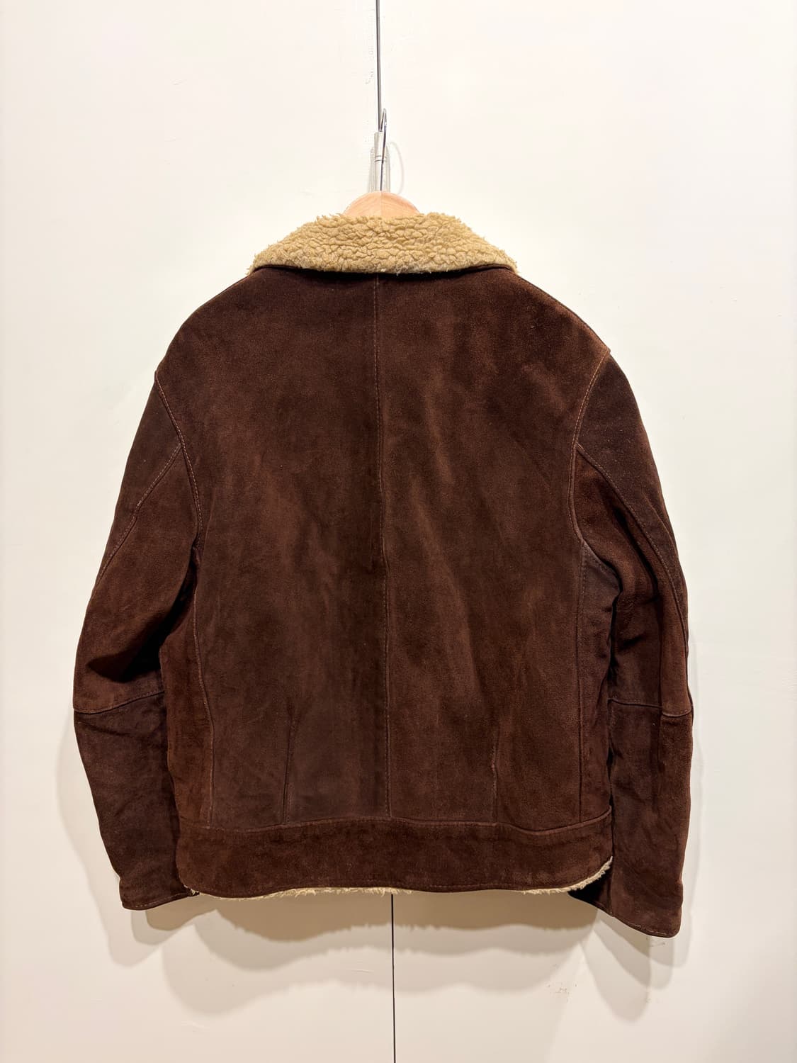 Schott 쇼트 스웨이드 무스탕 자켓 상품이미지3