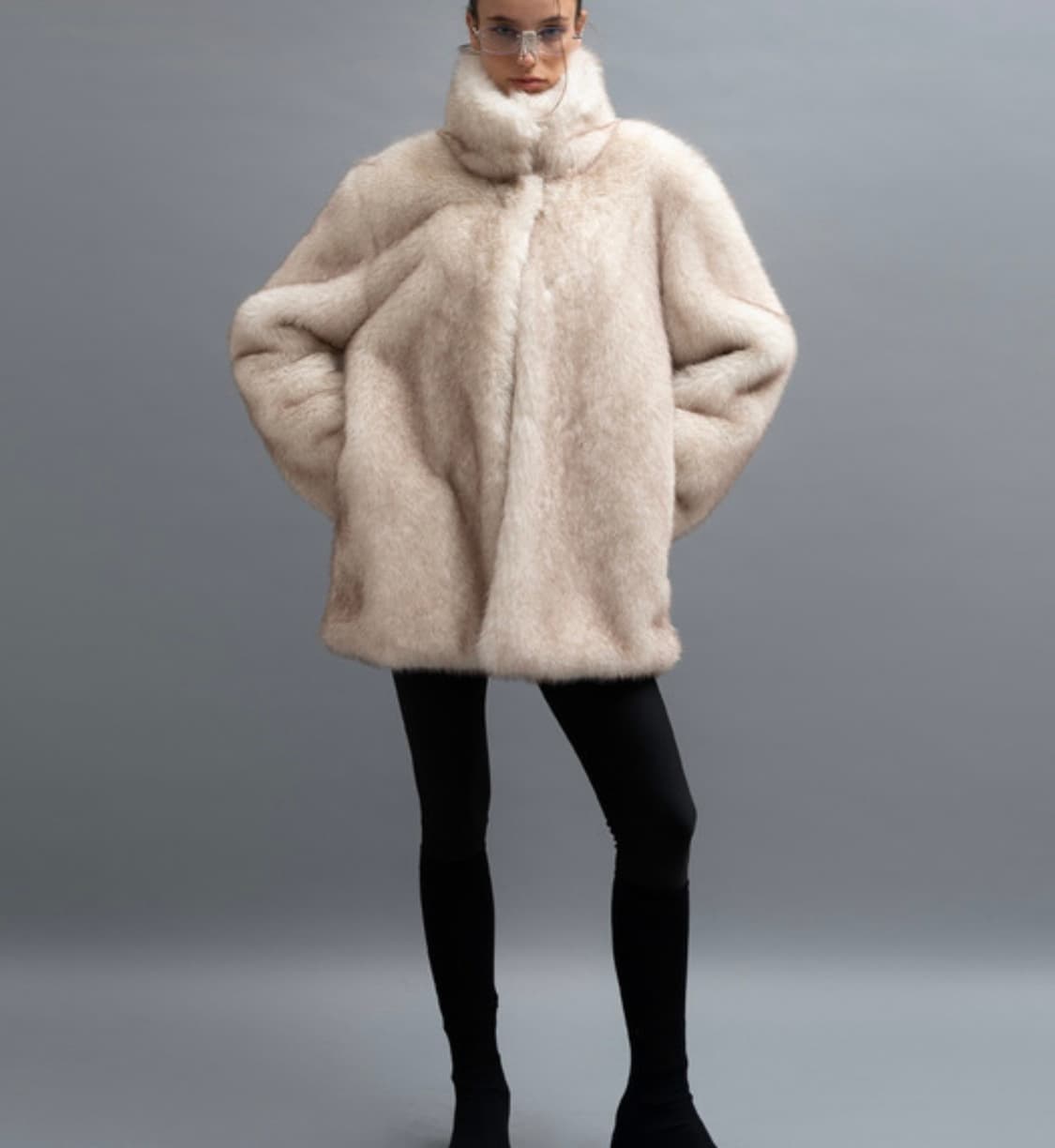 더포르타 퍼자켓 아이보리 상품이미지2