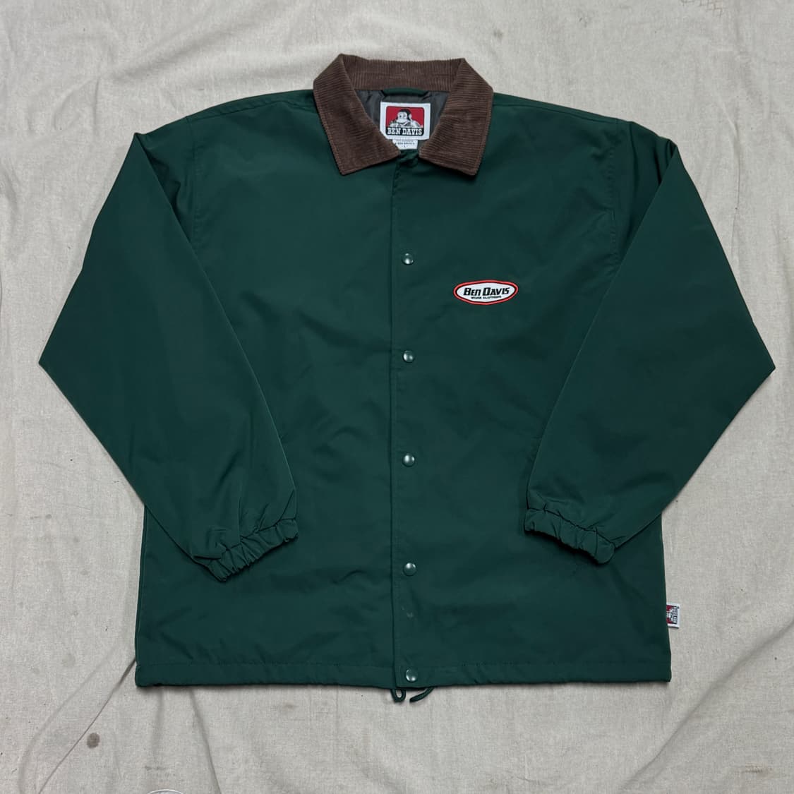 벤데이비스 플레임 그린 나일론 자켓 L 상품이미지1