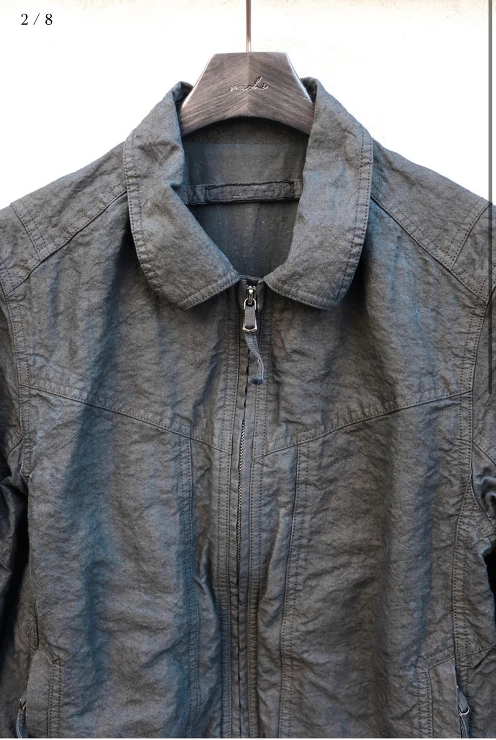 [Blackmerle] Work blouson 인디고 잉크 L 사이즈 상품이미지2
