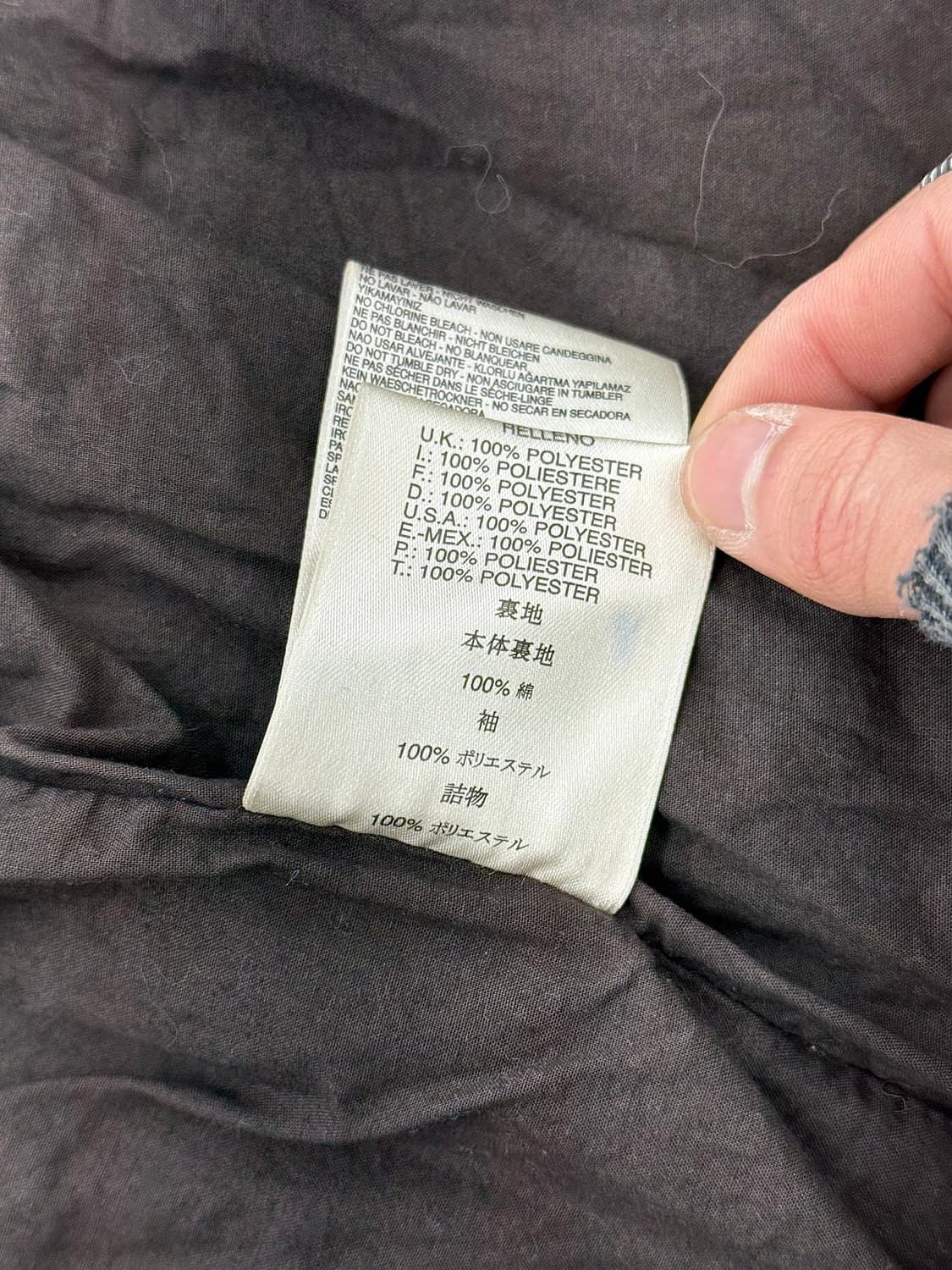 디젤 블랙 패널 믹스 사이드 라이딩 레더 자켓 상품이미지10