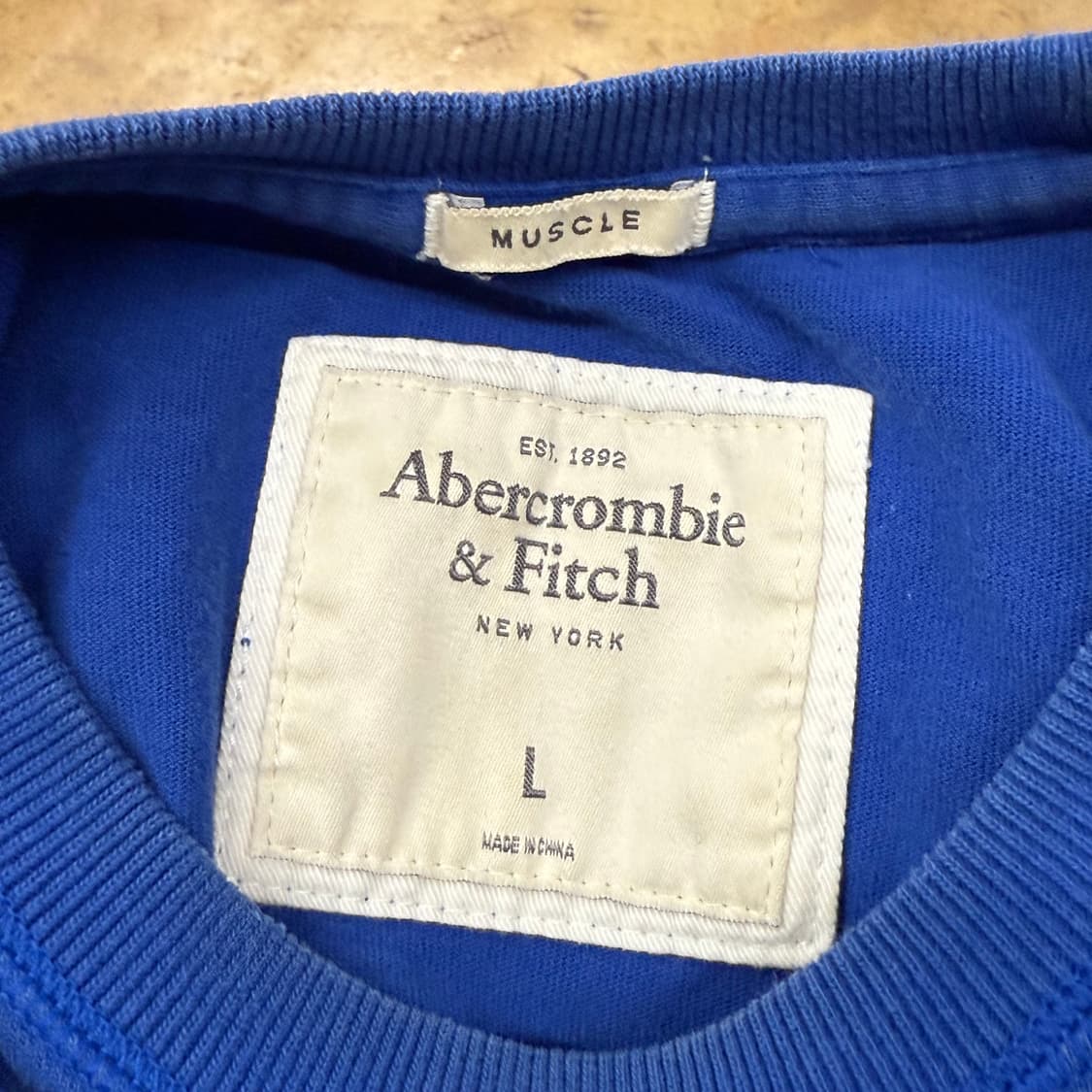 아베크롬비 블루 롱슬리브리스  상품이미지5