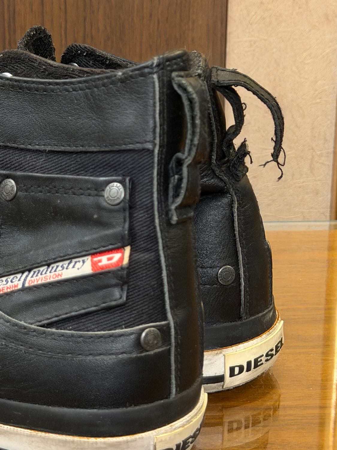디젤 90‘s 레더 하이탑 (단독매물) 상품이미지9