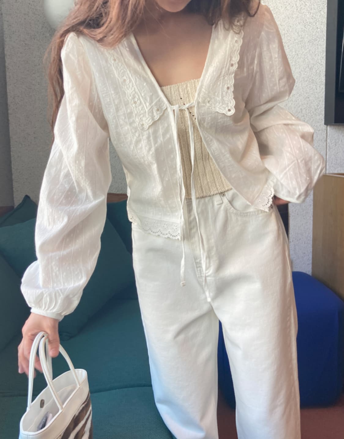 메이비베이비 dearest Acacia (bl) 블라우스 상품이미지2