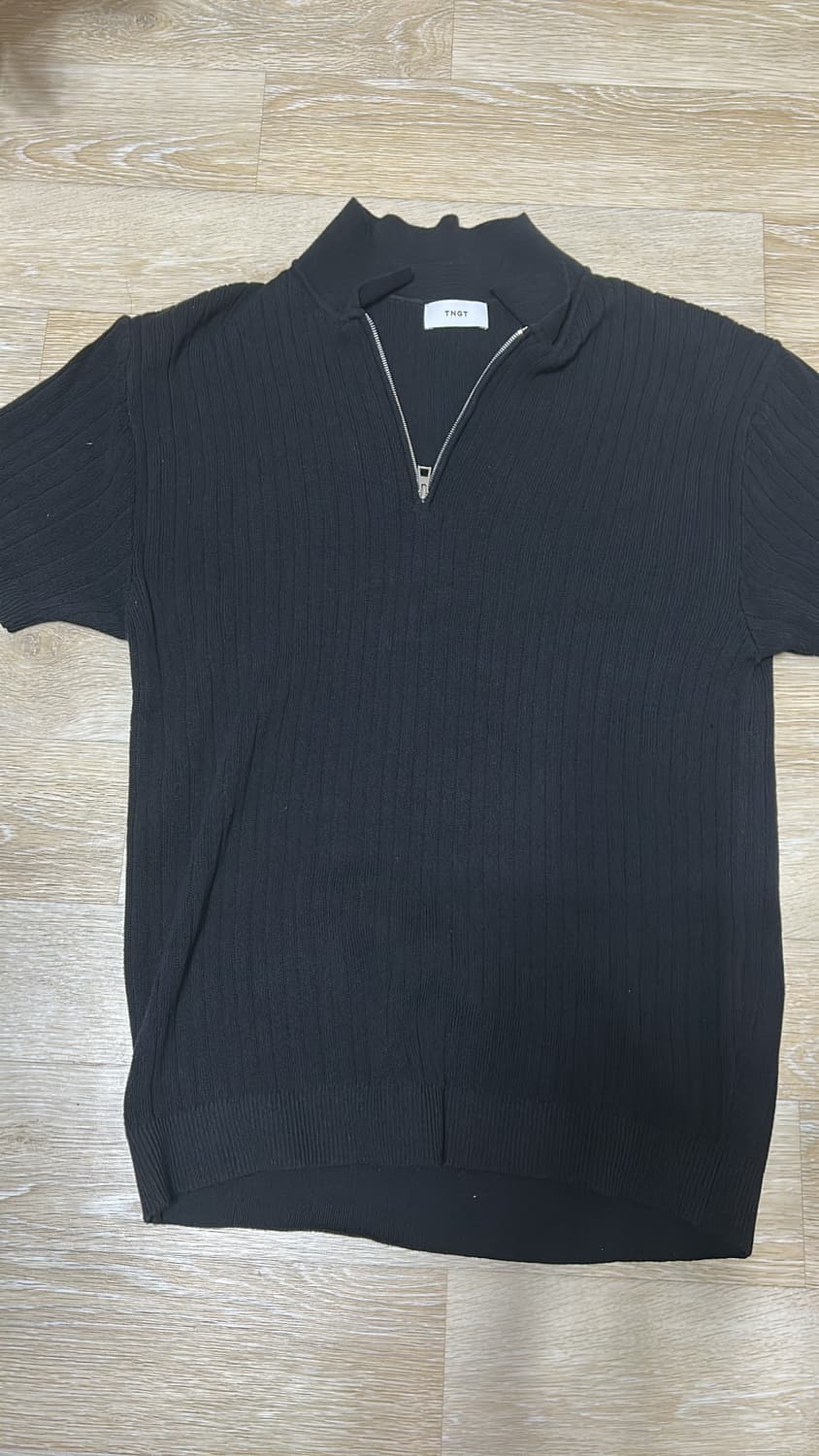 티엔지티 하프집업 반팔니트 95 상품이미지2