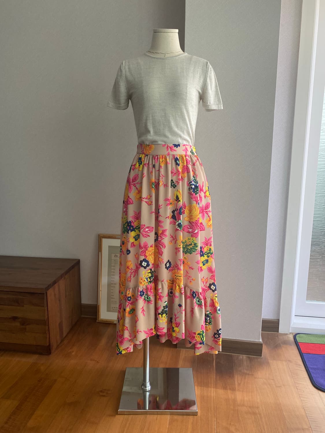 MSGM 플라워패턴 스커트(40) 상품이미지1
