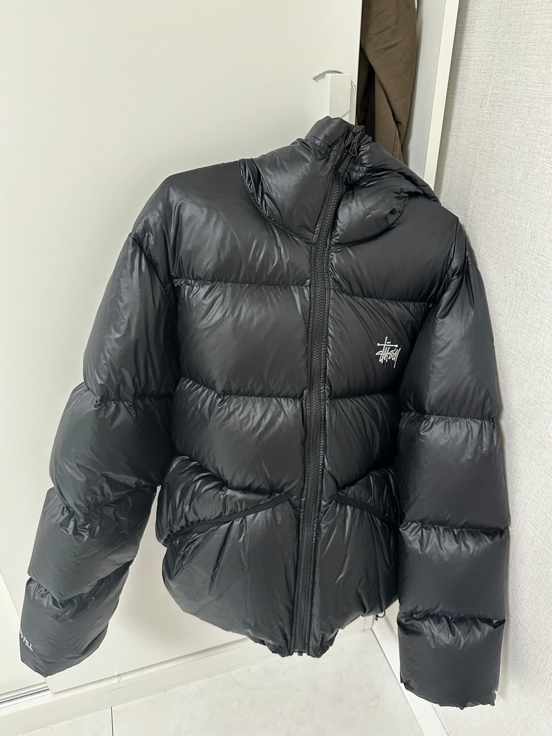 [판매] 스투시 다운 파카 마이크로 립스탑 팬텀 블랙 S 상품이미지1