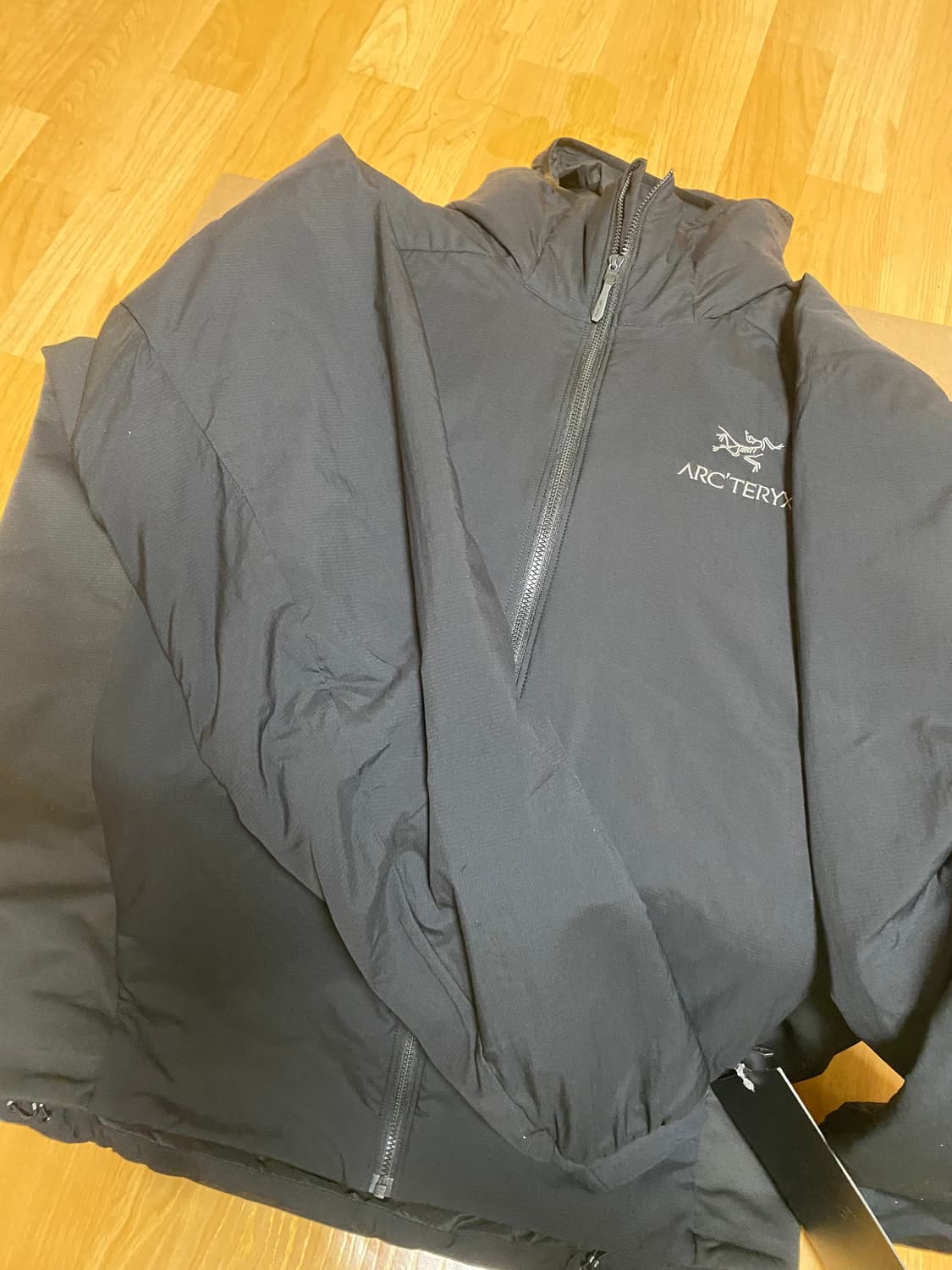 아크테릭스 아톰후디 블랙M새상품 상품이미지3