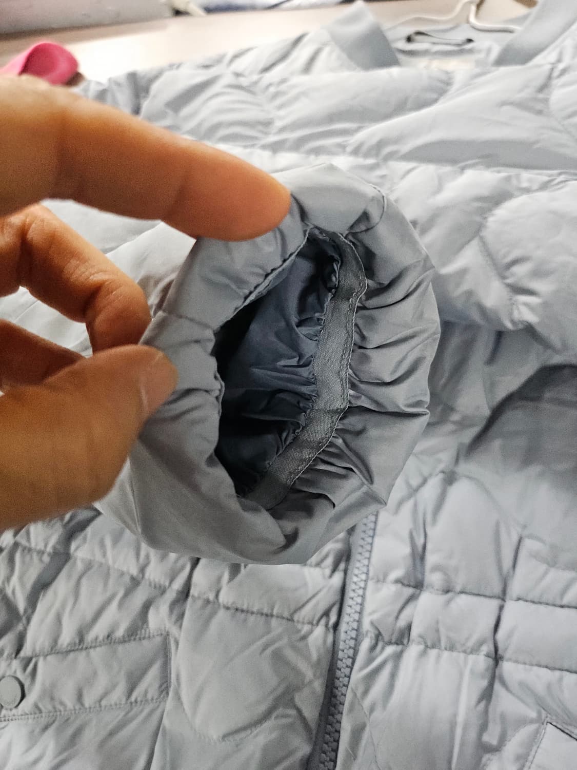 코오롱 스포츠  연하늘 구스 다운 패딩 95 상품이미지4