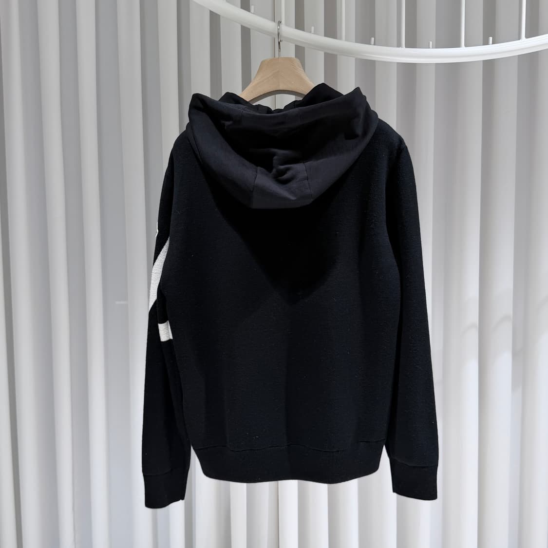 XXL / 몽클레어 맥시 M로고 블랙 니트패딩 상품이미지5