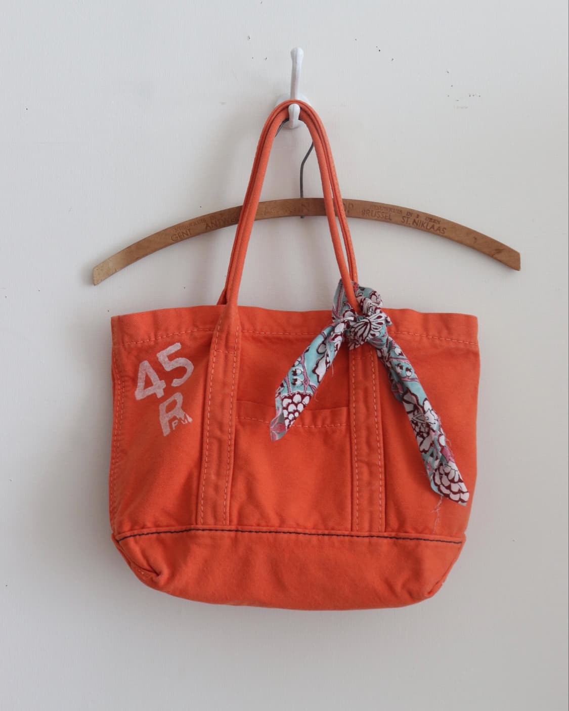 [45rpm] Orange Logo Tote Bag 상품이미지3