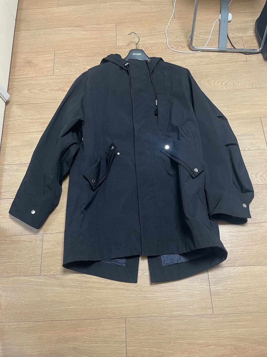 우영미 후드 야상 자켓 상품이미지1