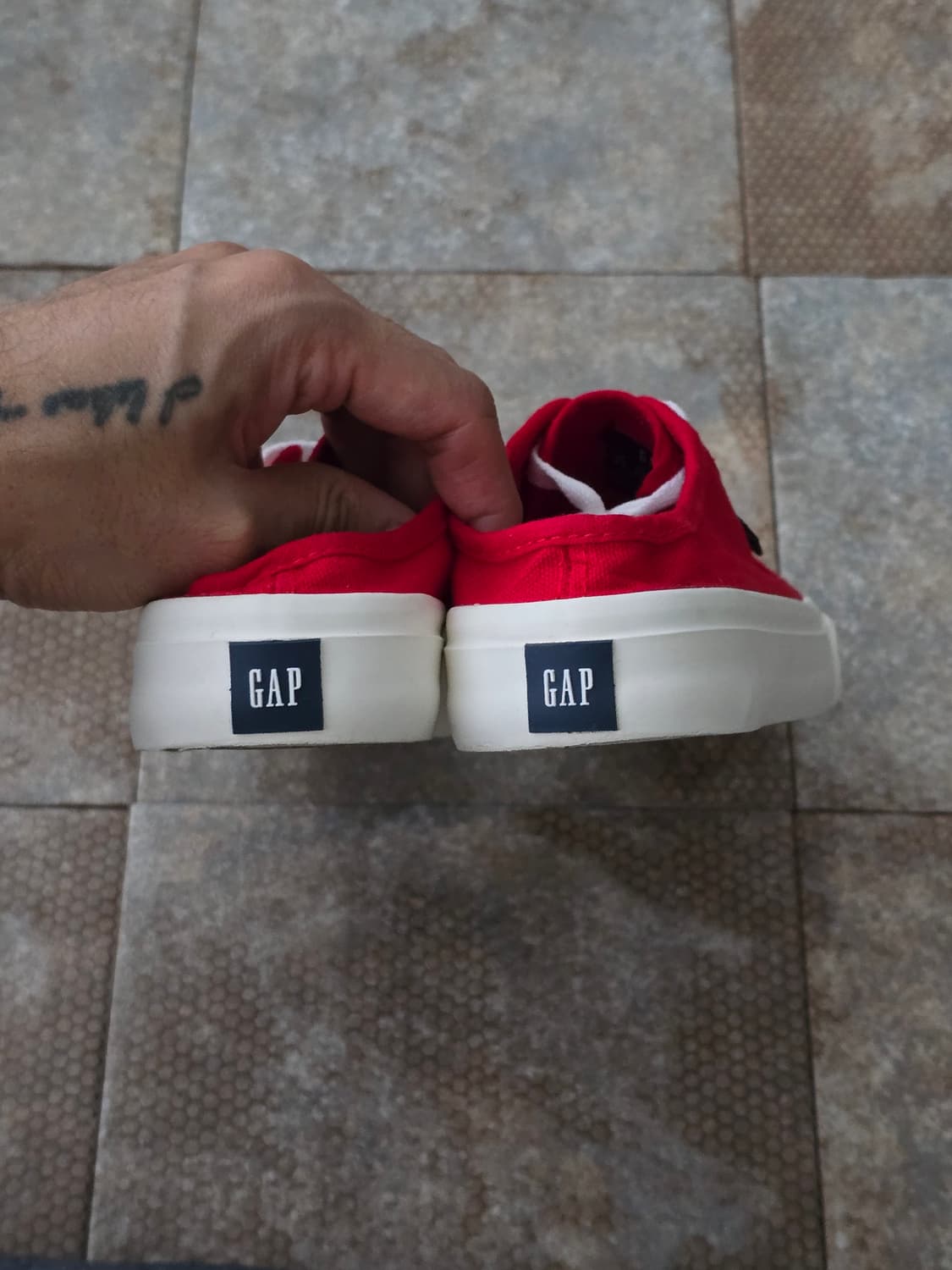 (240)갭 레드 뮬 상품이미지7