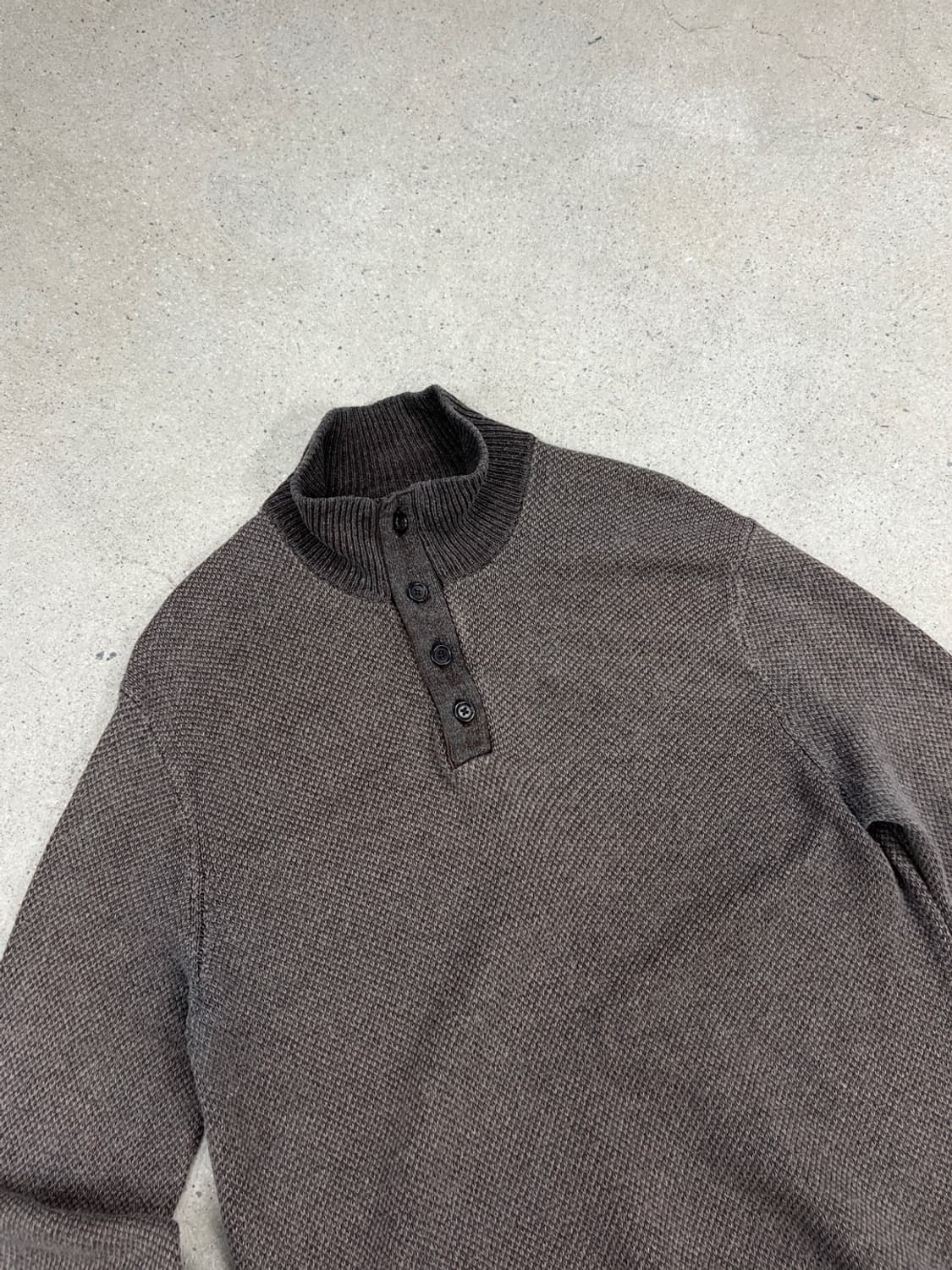 폴로 랄프로렌 배색 실크 카라 니트 상품이미지6