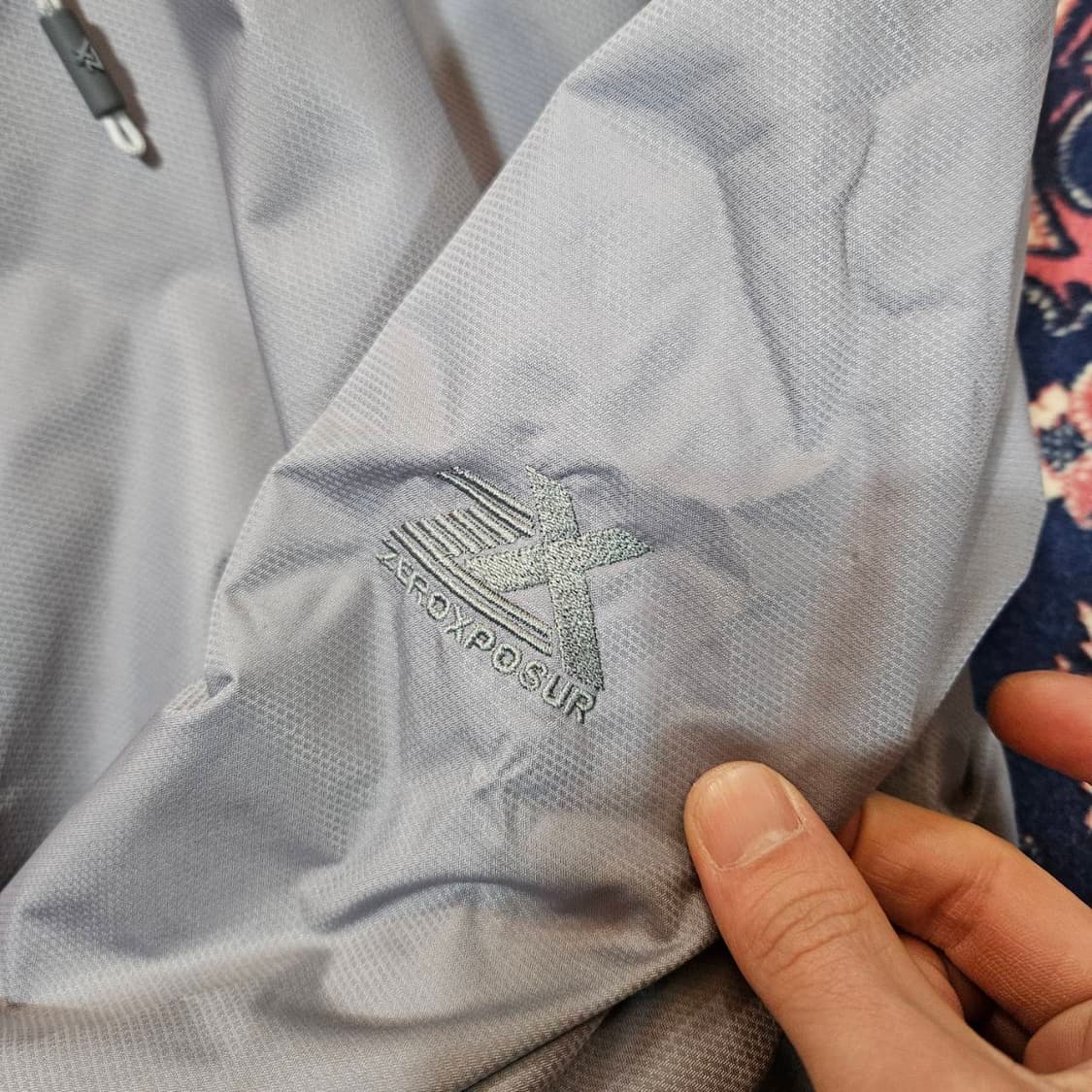 ZEROXPOSUR in USA 플리스 레이어드 누빔 패딩 바람막이  상품이미지3