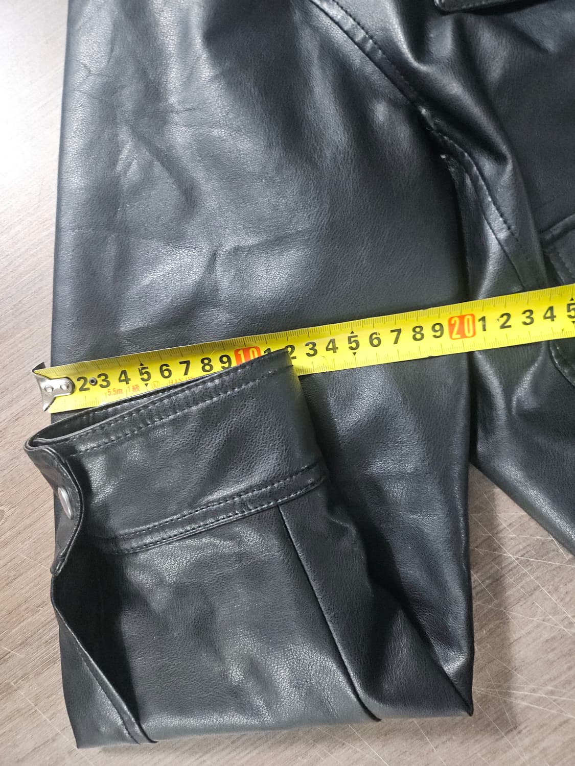 MIXXO 크롭 인조가죽 자켓 L 상품이미지8