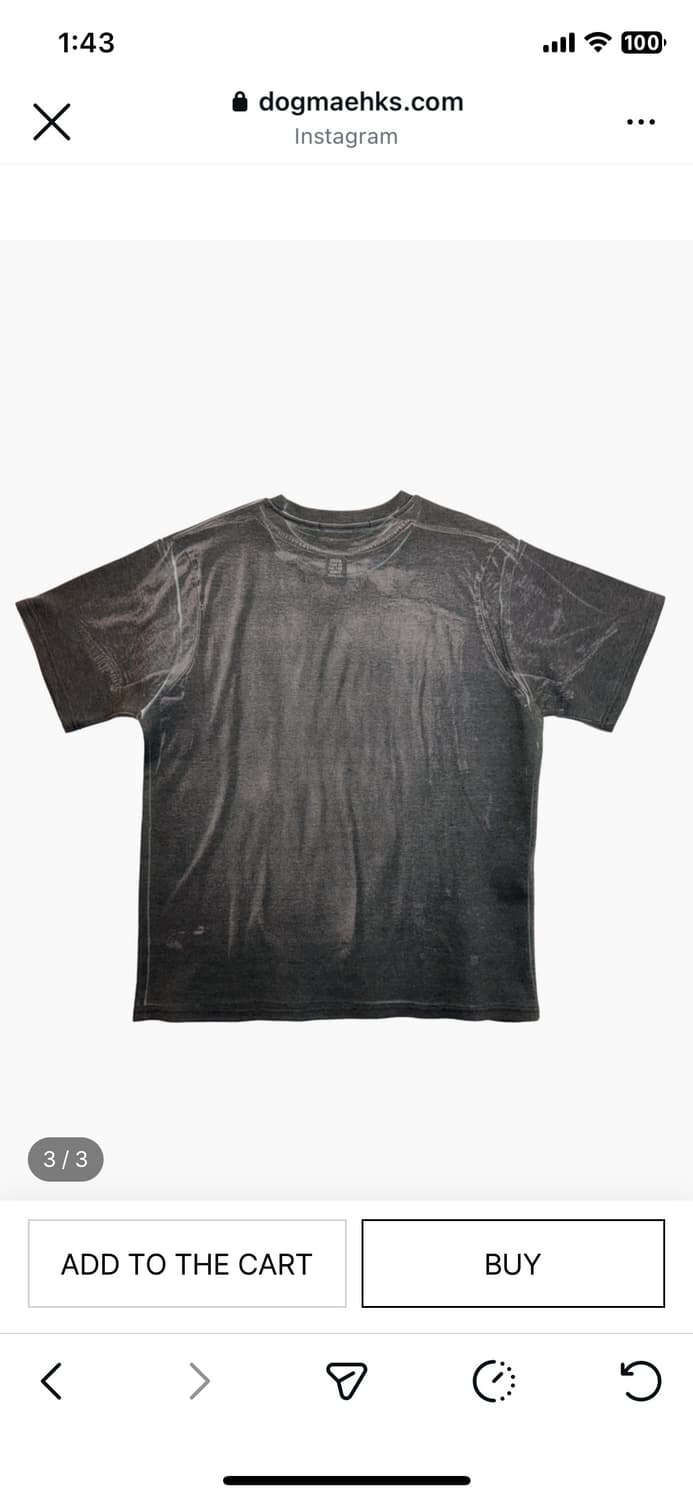 도그마엑스 dogmaehks fire horse oversized 티셔츠 상품이미지2