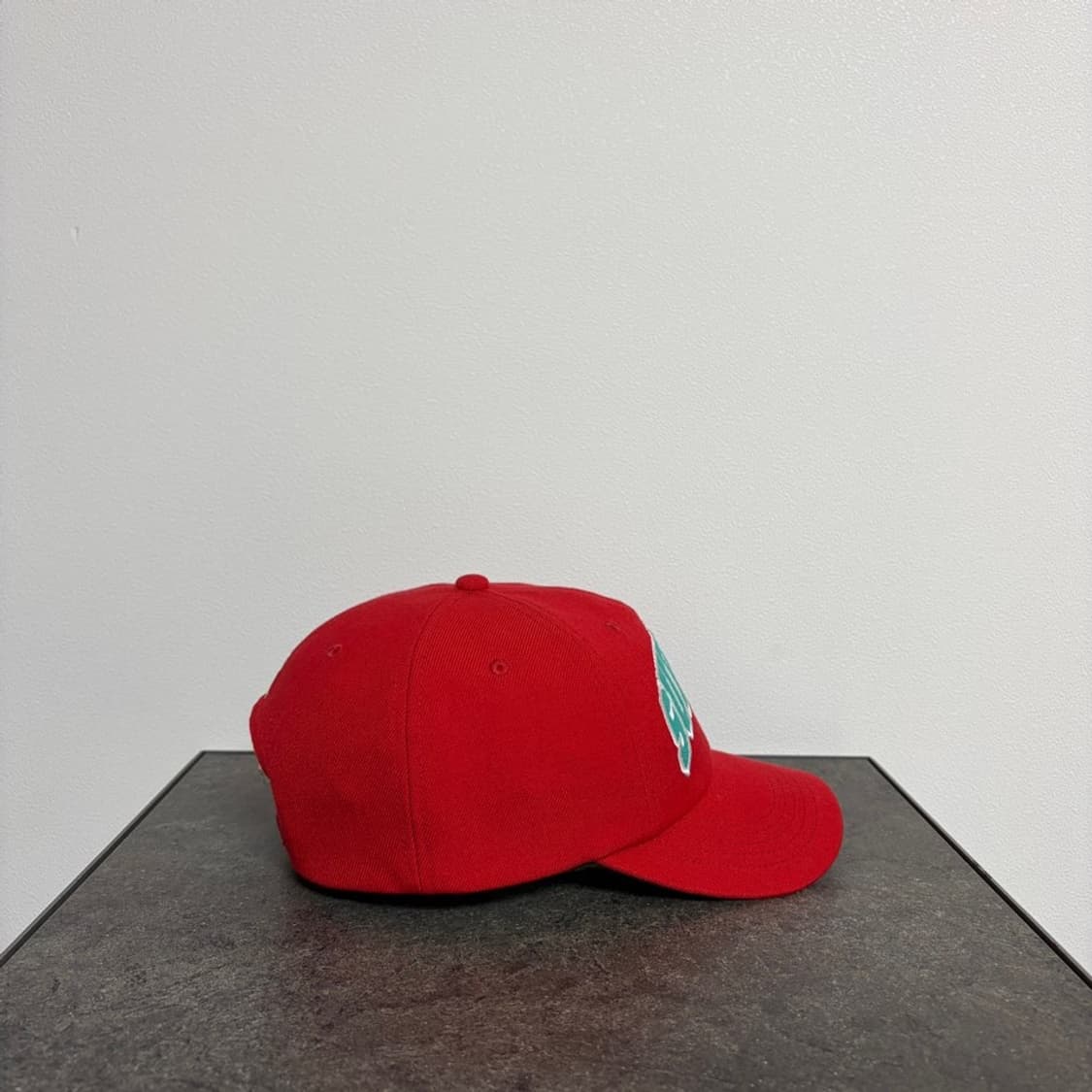 (OS) 슈프림 6패널 볼캡 모자 아크 로고 워시드 레드 상품이미지3