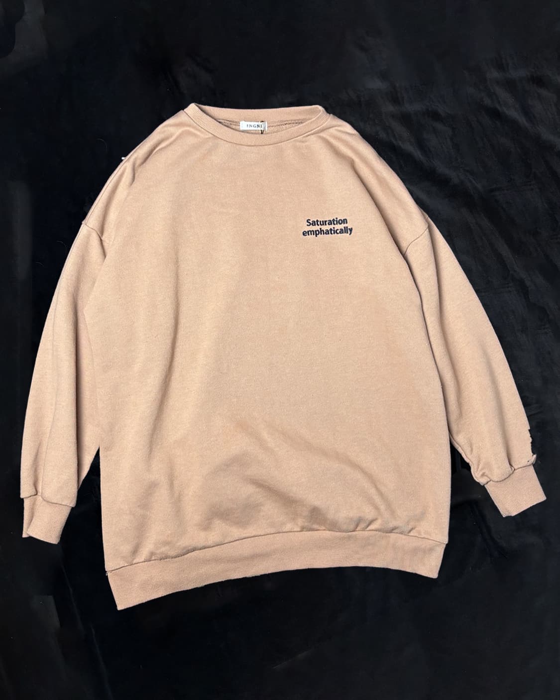 일본빈티지 INGNI 오버핏 맨투맨 상품이미지2