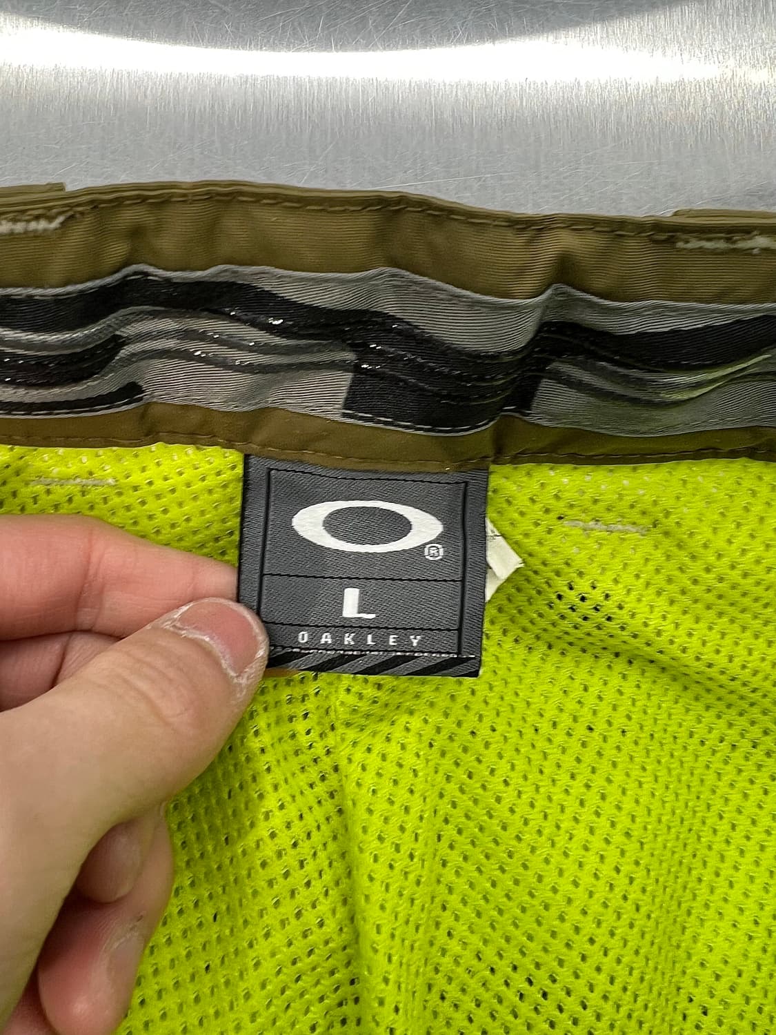 오클리 카키 테크니컬 스키 클라임 와이드 팬츠 상품이미지7