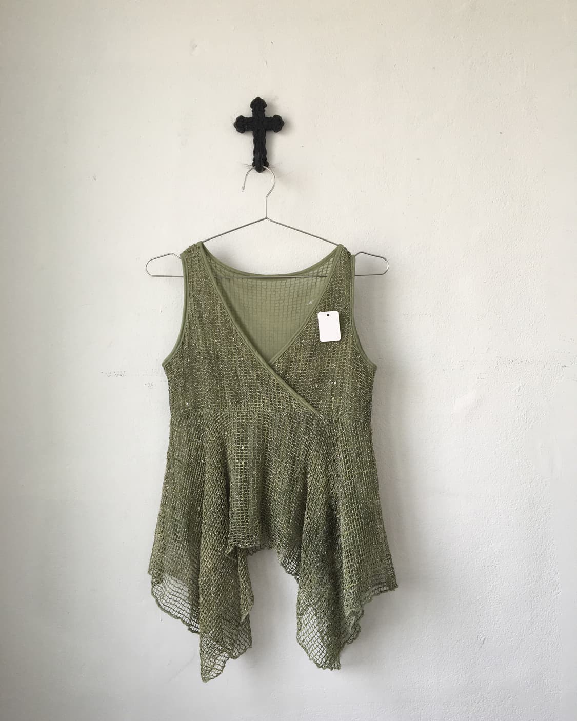 Fairy mood unbalanced sleeveless 상품이미지2
