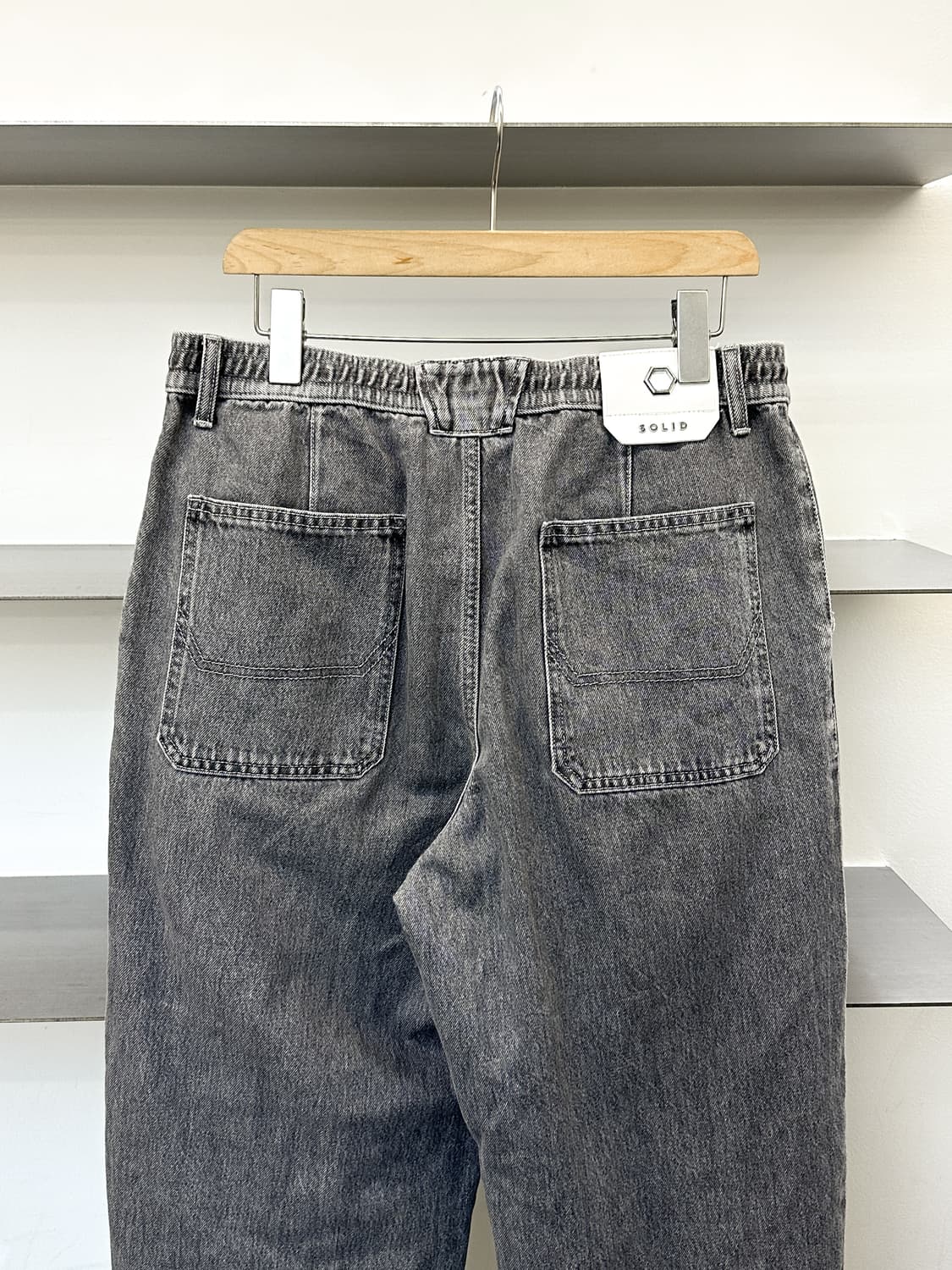 솔리드 옴므 22FW 데님 트라우저 팬츠 상품이미지5