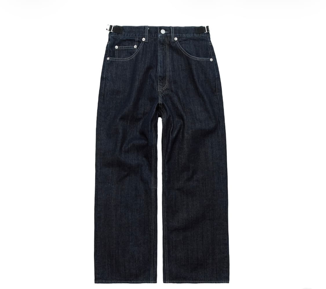 4) 폴리테루 고시마 데님 원워시 인디고 상품이미지1