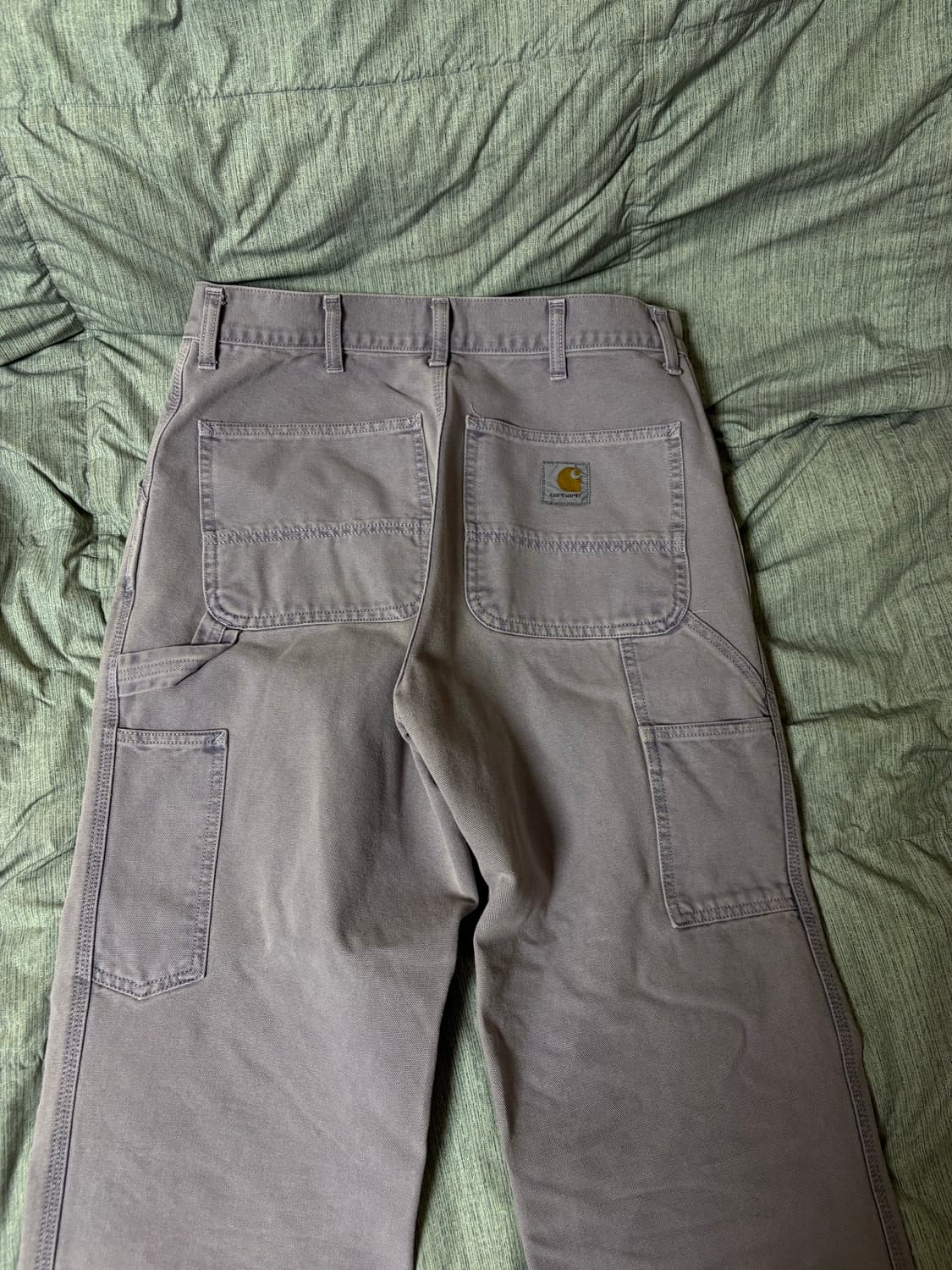 칼하트 디트로이드 워크자켓 워크팬츠 퍼플 상품이미지5