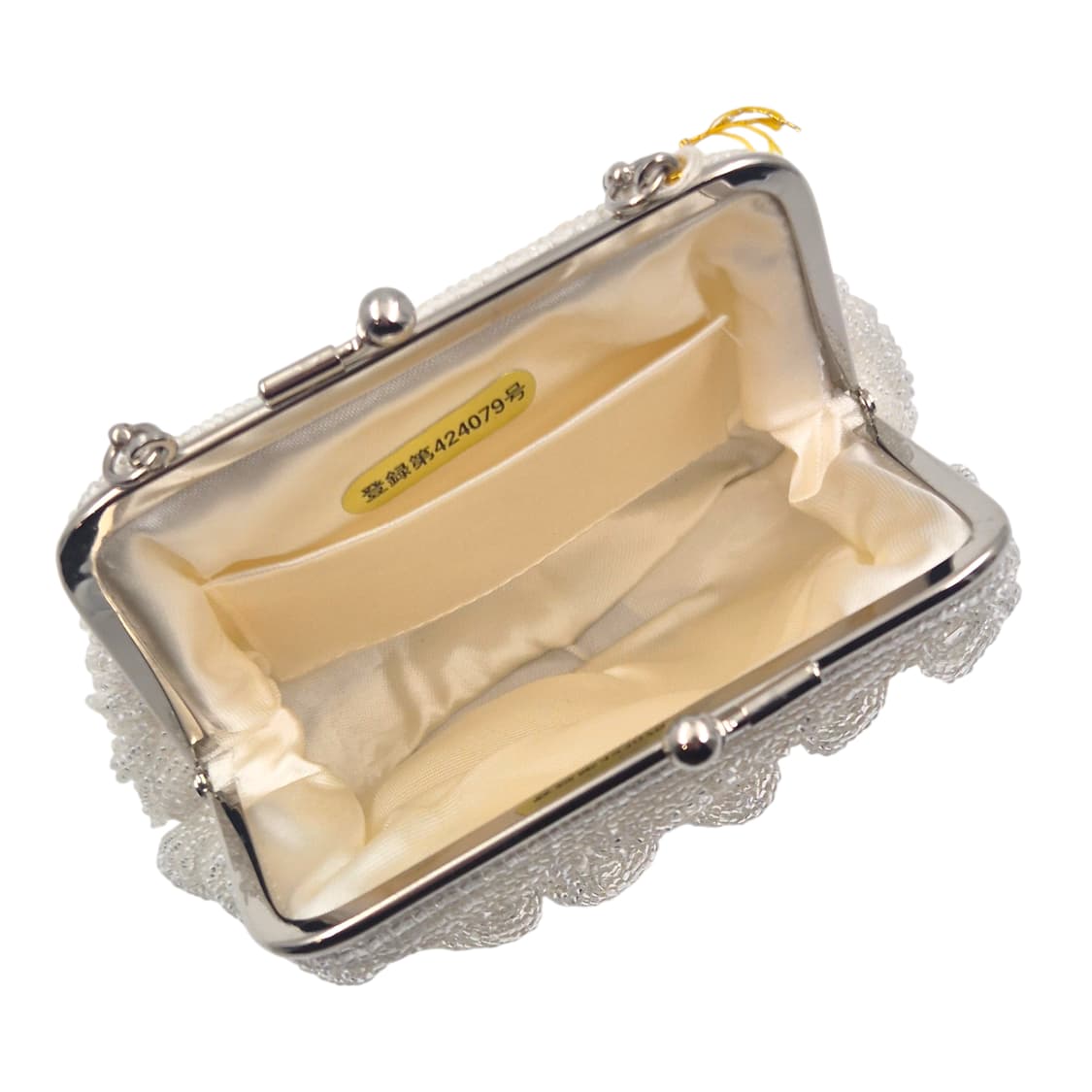 80s 핸드메이드 레트로 쉘 비즈 파티백 상품이미지5