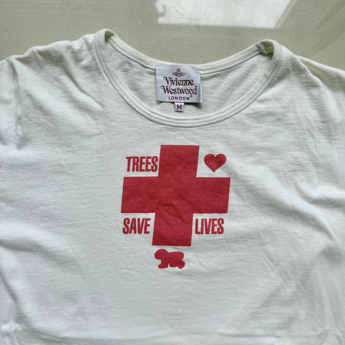 Vivienne Westwood trees save lives Tee 상품이미지2