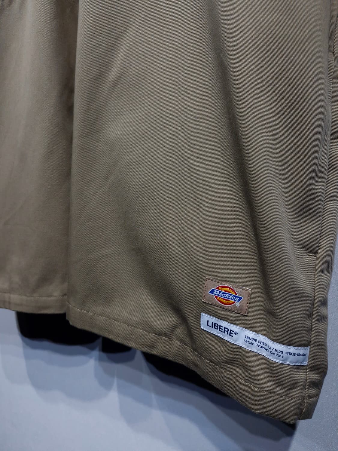 리베레 x 디키즈(LIBERE x Dickies)플러스 워크 셔츠 베이지 상품이미지5