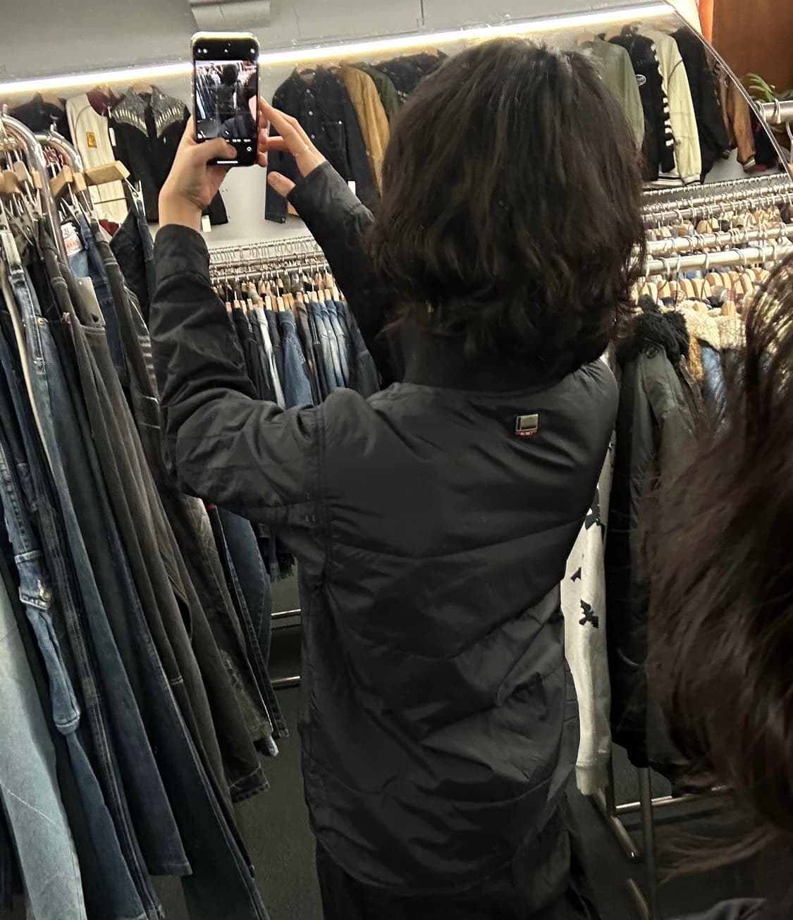 L)FUBU 후부 빈티지 블랙 퀼팅 자켓 상품이미지4