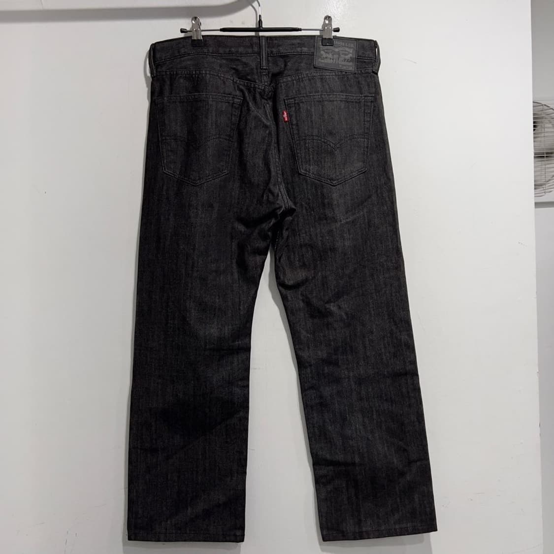 리바이스 505 흑청 데님팬츠 상품이미지3