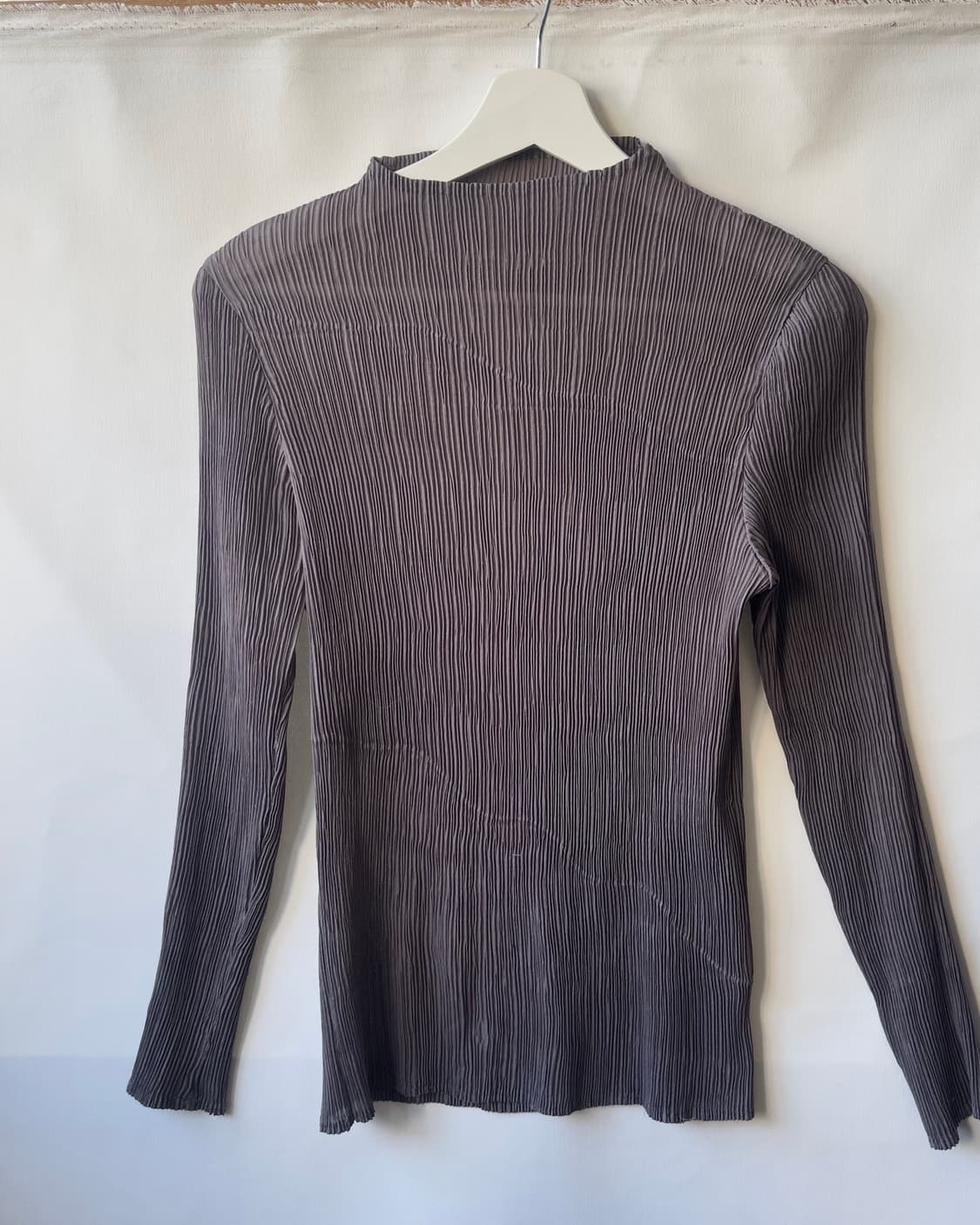 [vtg] wave pleats long sleeve 상품이미지4