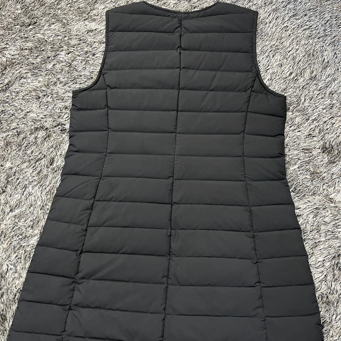 르꼬끄 여성 구스다운 경량패딩 롱 베스트 90(M) 상품이미지4
