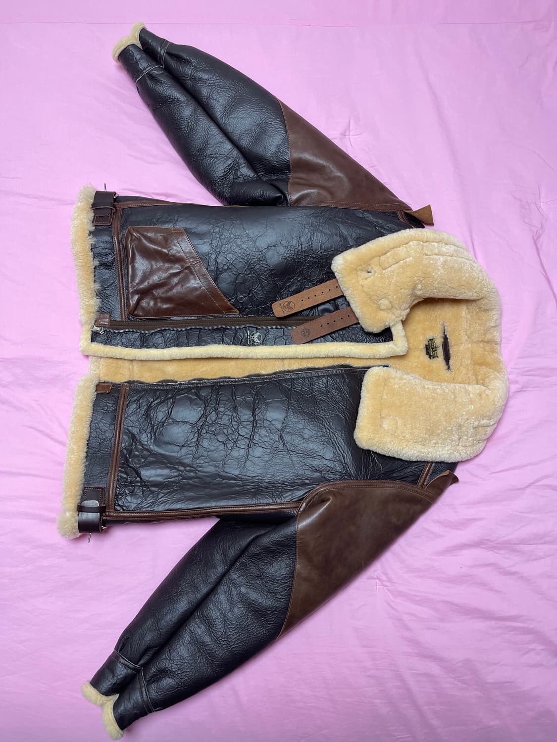 이스트맨레더 B-3 42size 상품이미지1