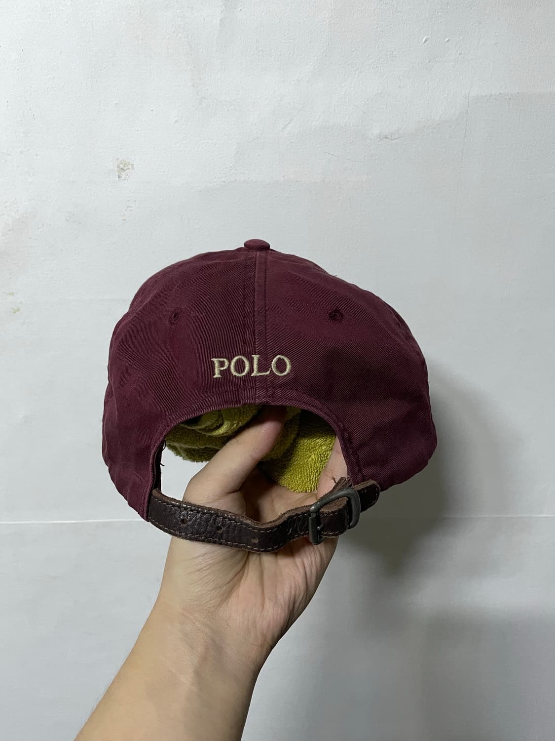 폴로 랄프로렌 모자 볼캡 가죽스트랩 상품이미지3