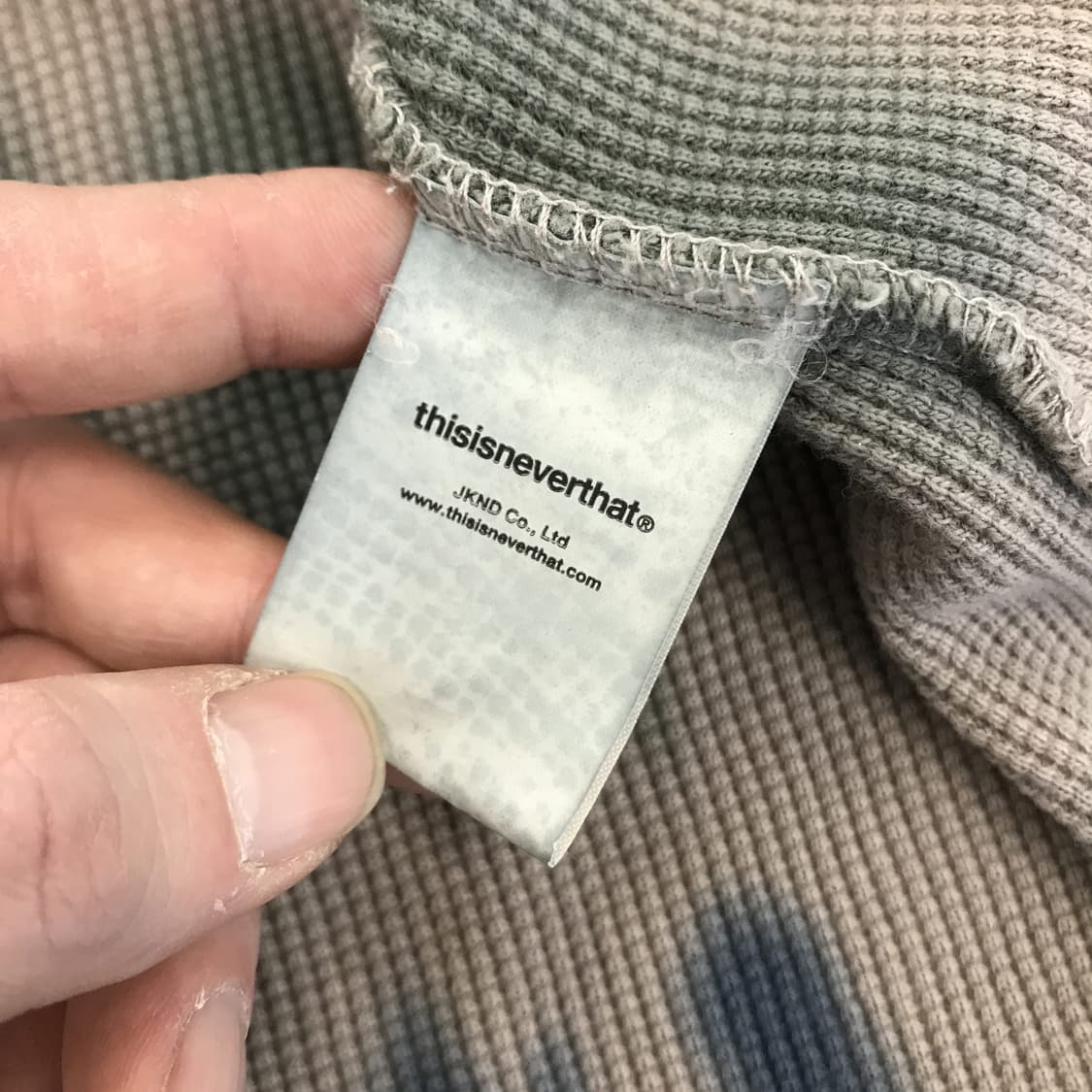 디스이즈네버댓 타이다이 와플슬리브 [L] 상품이미지6