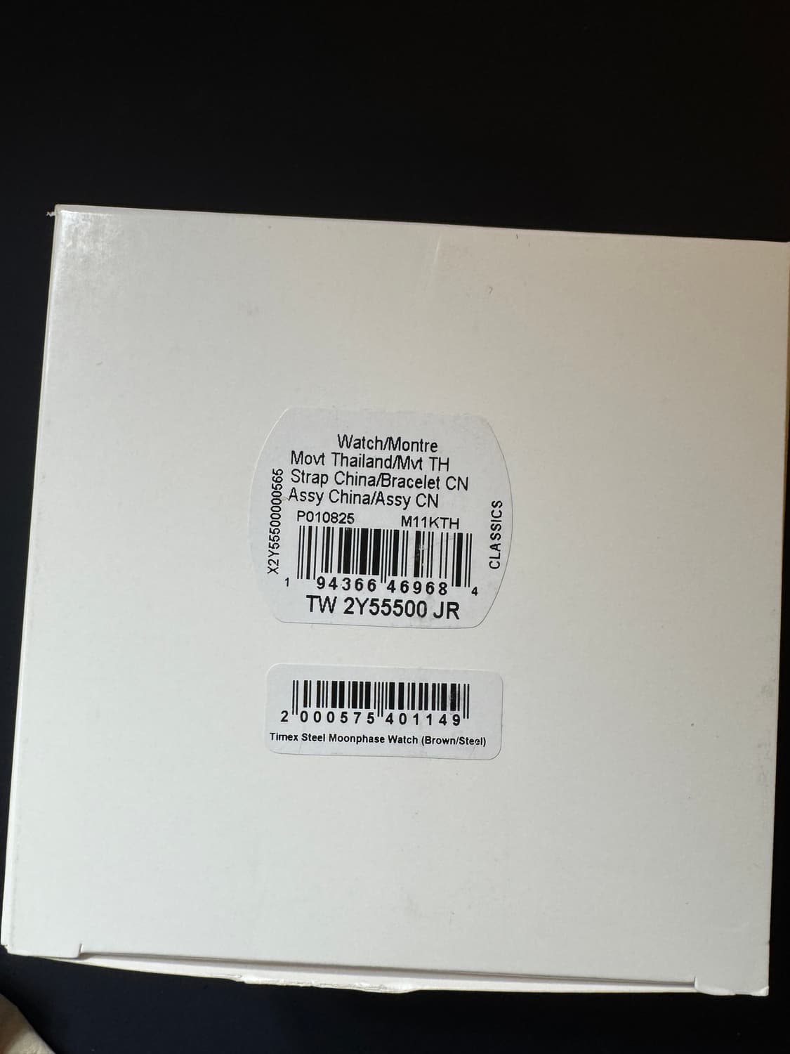 타이맥스 x 노아 문 37mm 페이즈 워치 브라운 스틸 상품이미지6