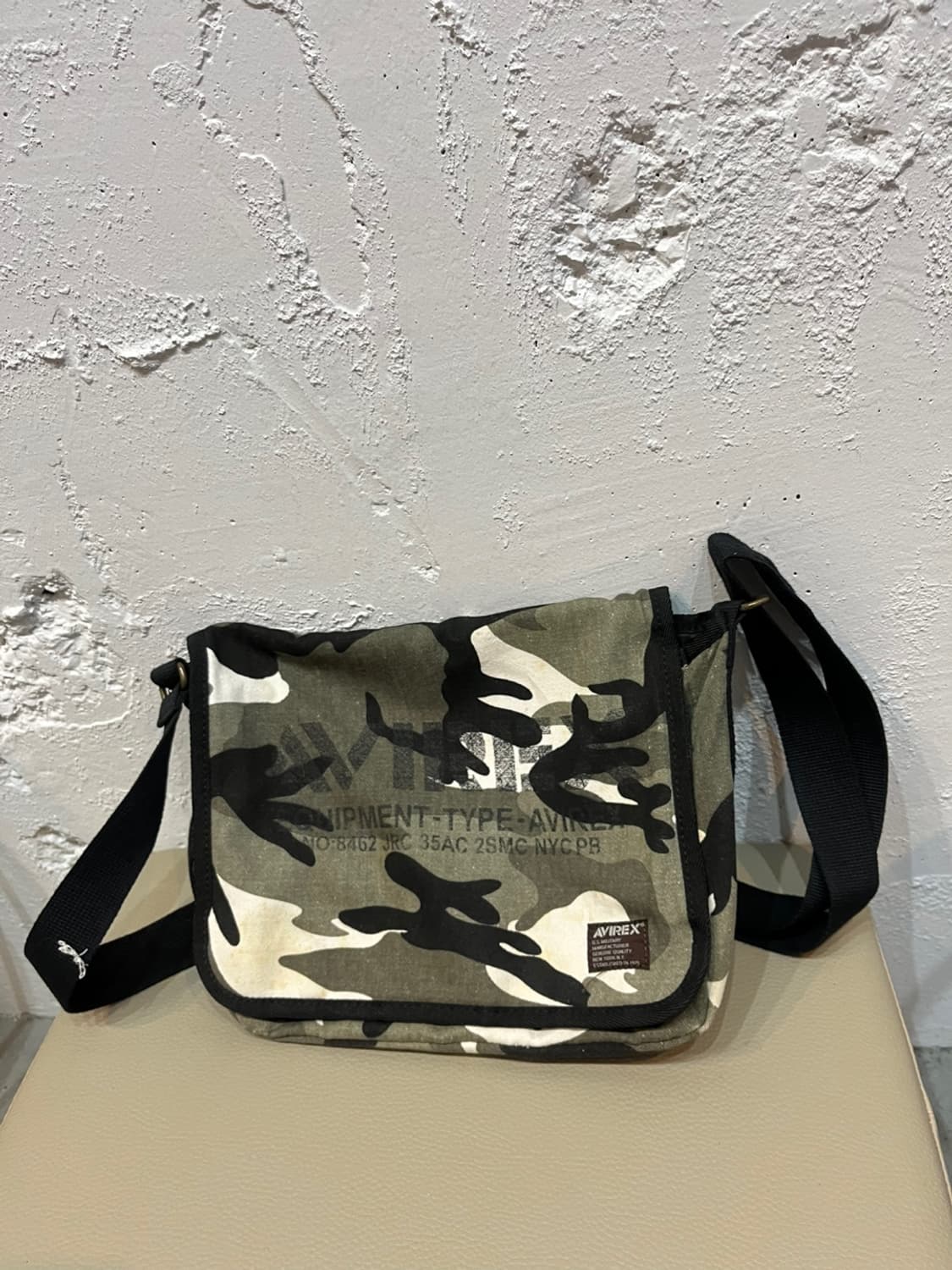 아비렉스 카모플라쥬 메신저 크로스백 상품이미지1
