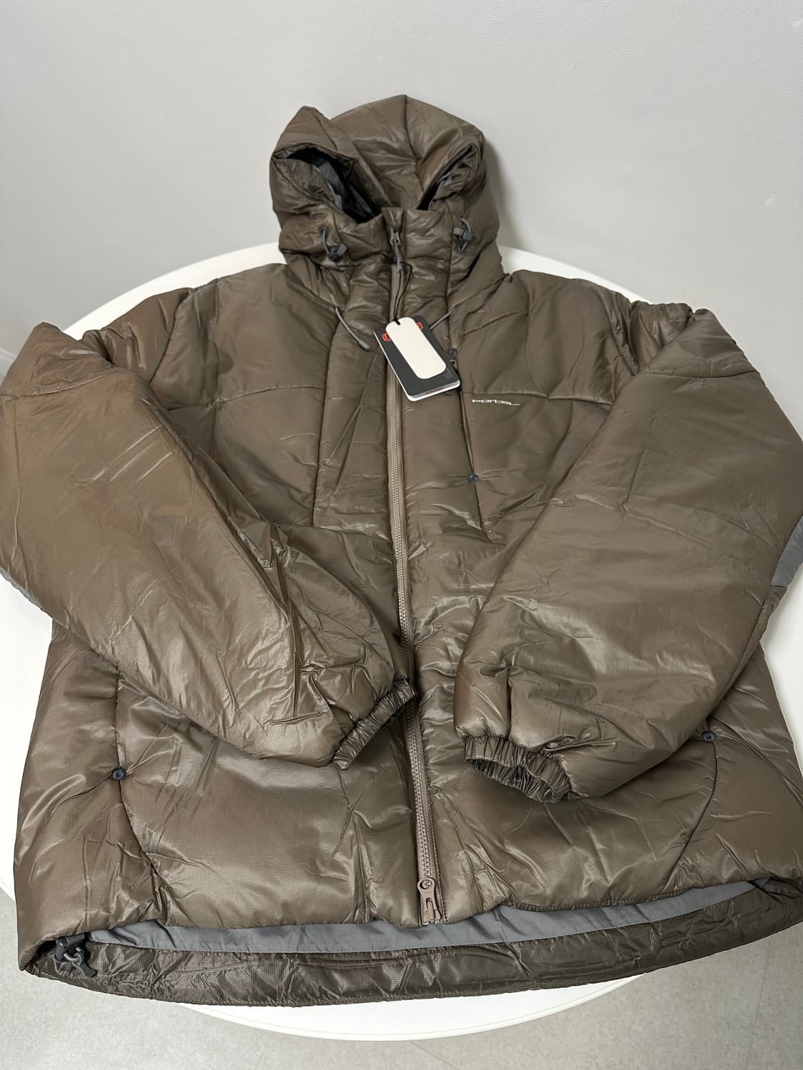 portal biome insulated parka taupe S 상품이미지1