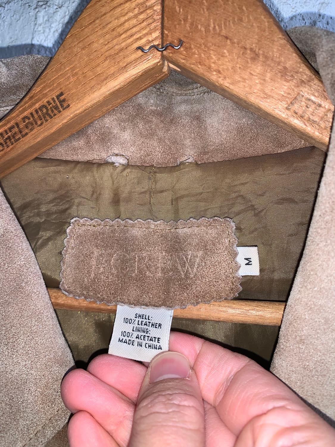 빈티지 제이크루 스웨이드 자켓 상품이미지3