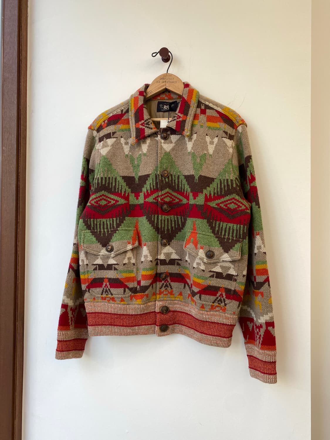 RRL Southwestern 울 블렌드 스웨터 자켓 상품이미지1