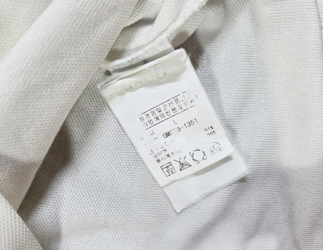 폴로 랄프로렌 빅포니 화이트 반팔 카라티 상품이미지5