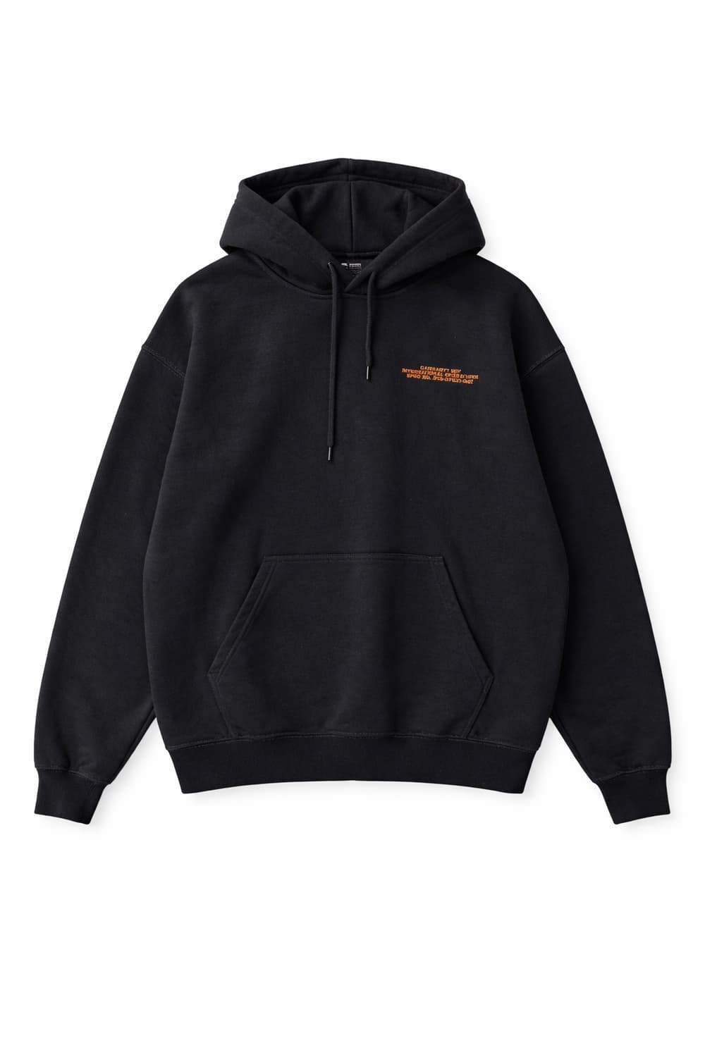 칼하트 WIP 프린팅 후드티 블랙 XL 상품이미지1