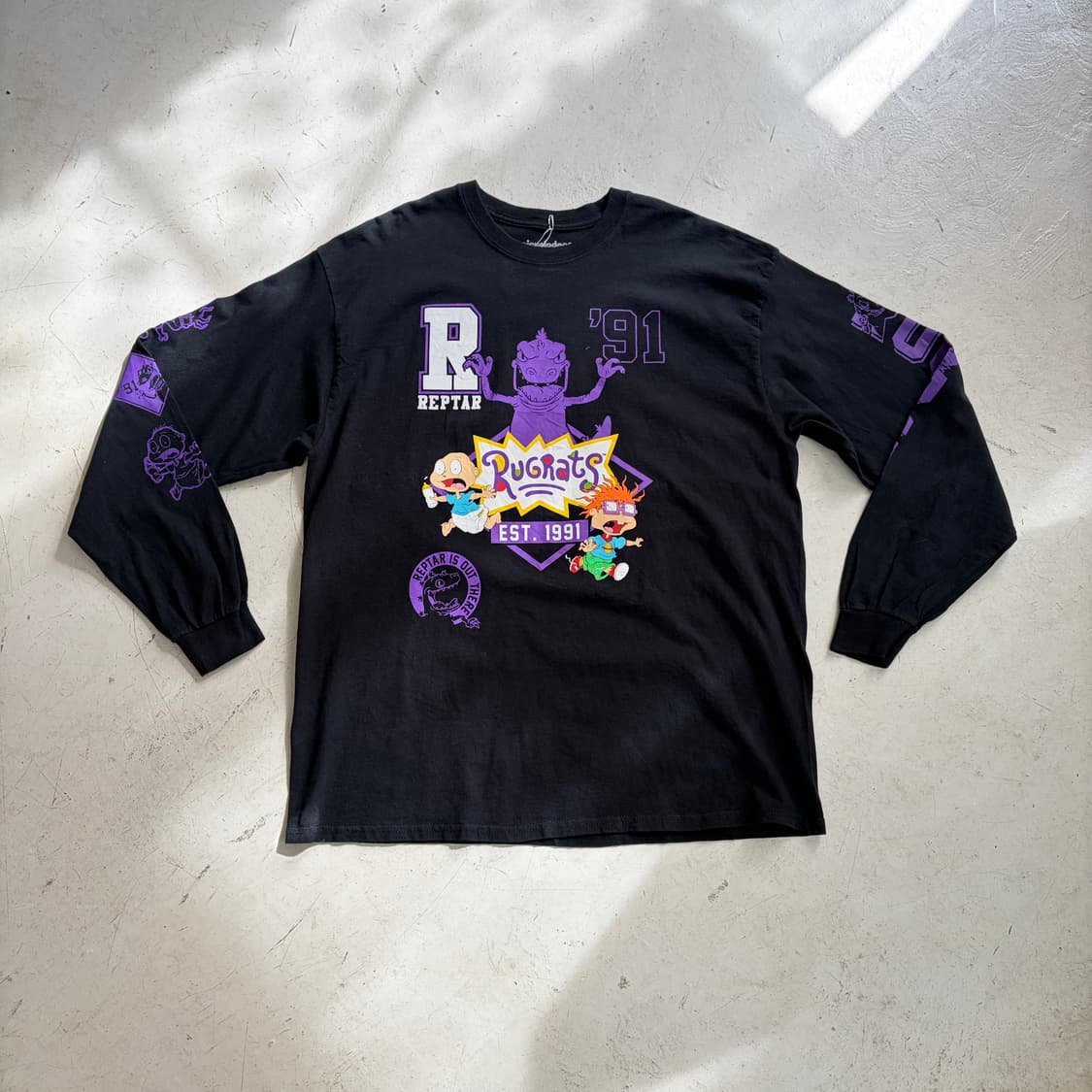 니켈로디언 러그래츠 오피셜 빈티지 롱슬리브 XL 상품이미지1