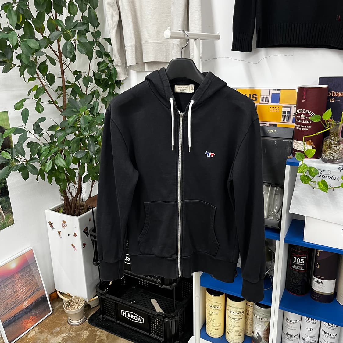 메종키츠네 트리플폭스 후드집업 M 상품이미지1