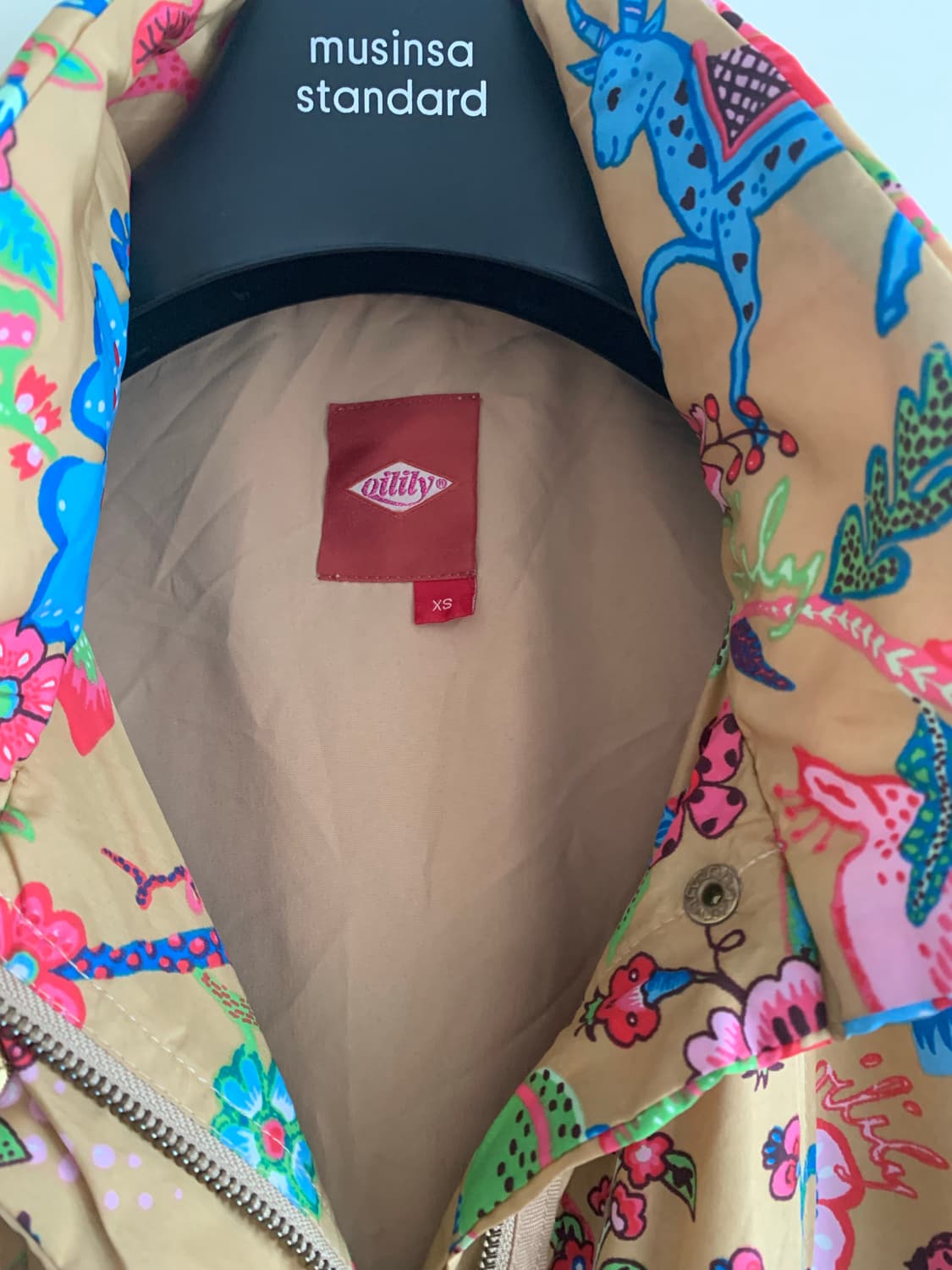 오일릴리 후드 바람막이 상품이미지3