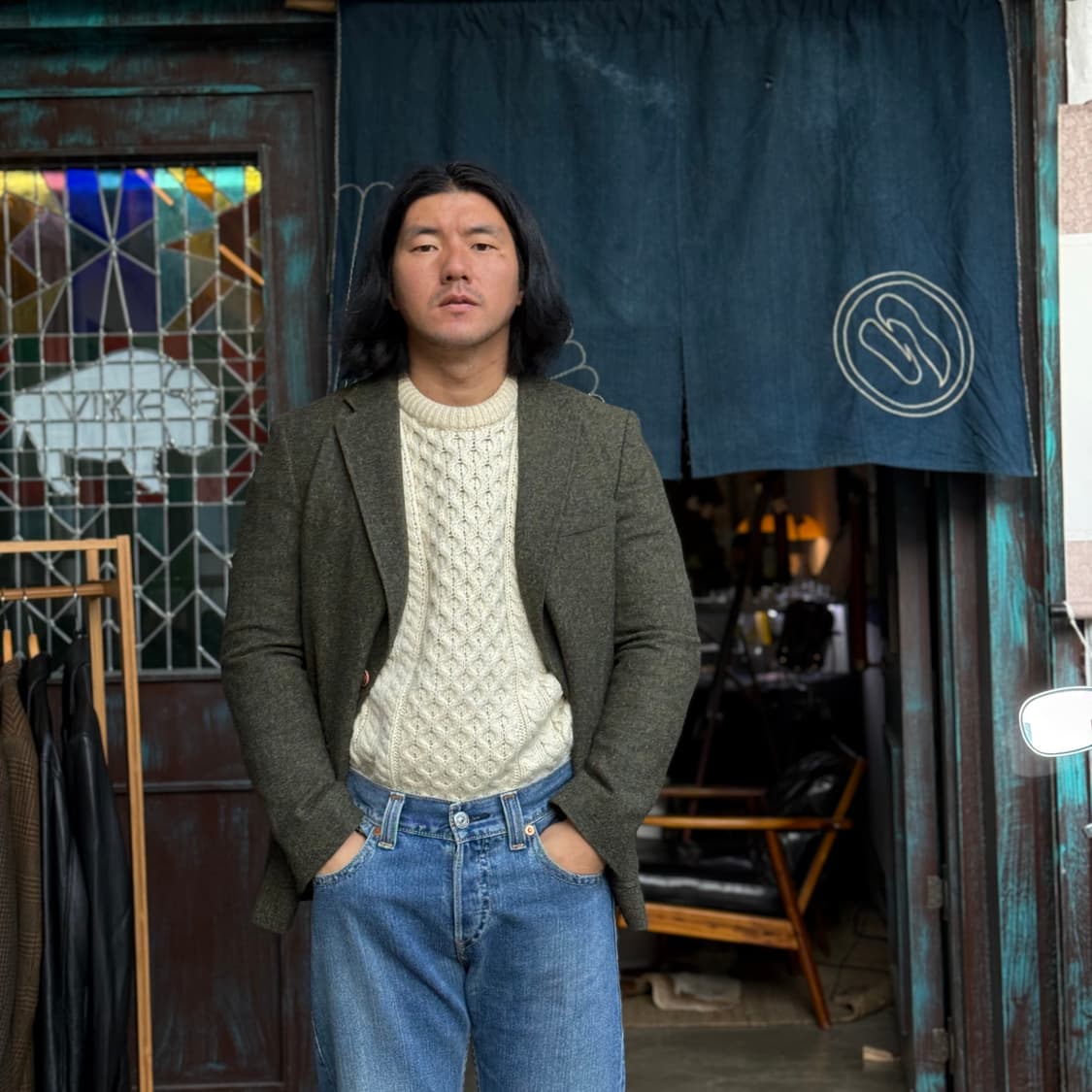 올리버 스위니 문 트위드 울 자켓 105 상품이미지6