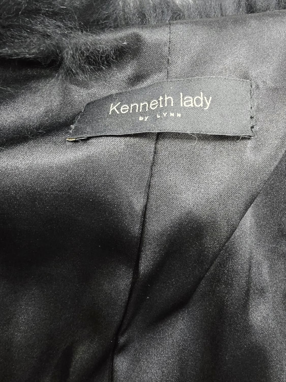 kenneth lady블랙 퍼 베스트 조끼 상품이미지7